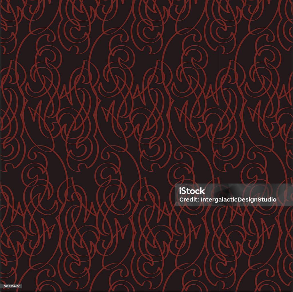 Ornamental Wallpaper Pattern  Abstract stock vector