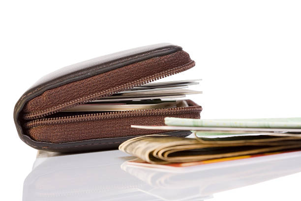 istock Wallet credit cards and money 98225760