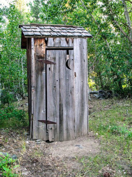 Basic Outhouse Stock Photo - Download Image Now - Abandoned, Outhouse,  Toilet - iStock