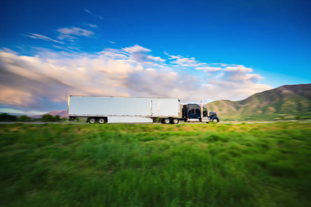 istock Truck on the road 982284850