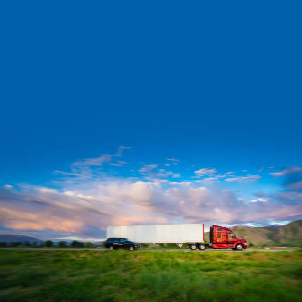 istock Truck on the road 982284948