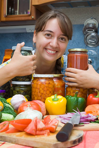 Girl with vegetables  pattyson stock pictures, royalty-free photos & images