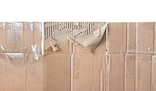 istock Piece of torn cardboard 98230396