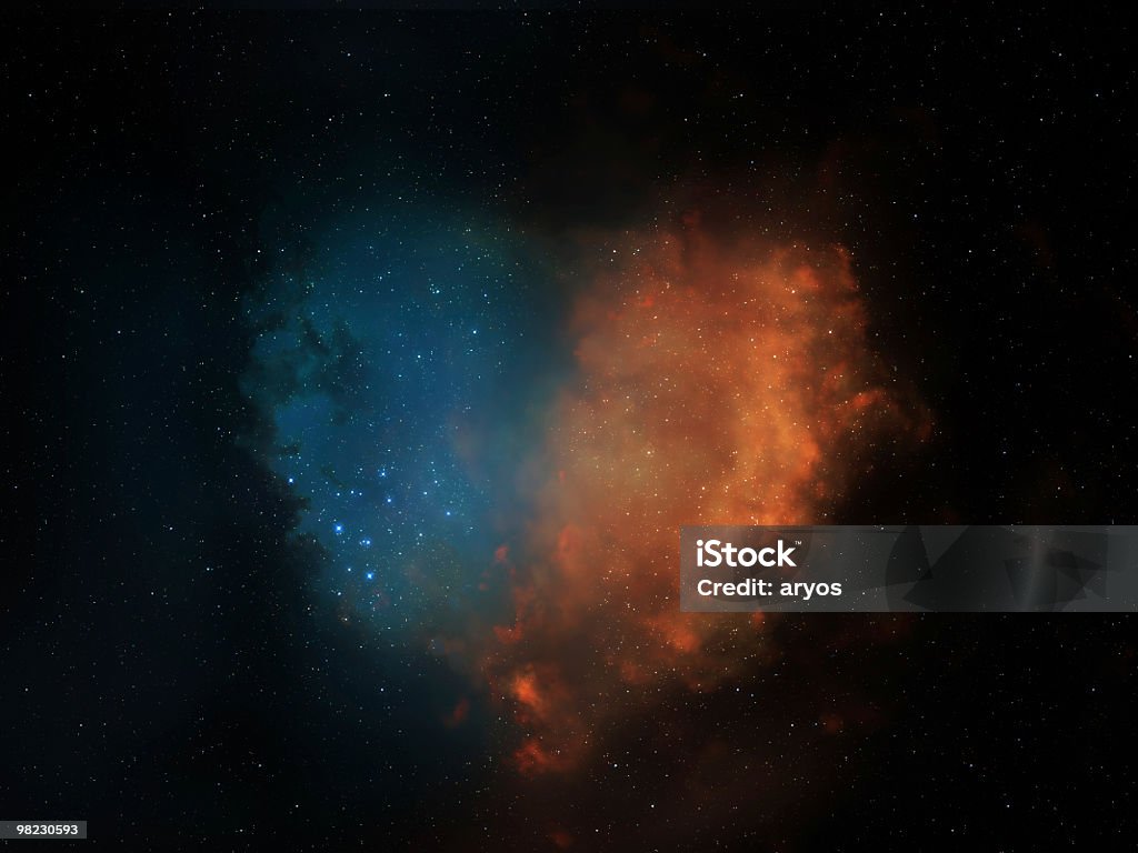 Space heart  Astronomy Stock Photo