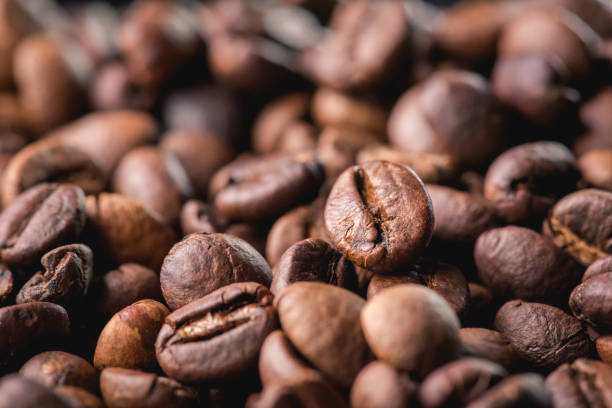 istock coffee beans are the background. 982309862