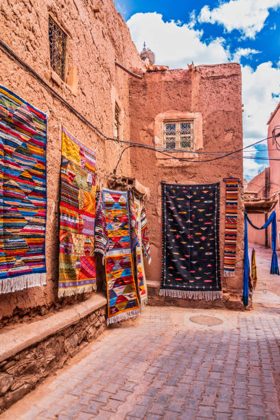 istock Handmade carpets and rugs in Morocco 982313030