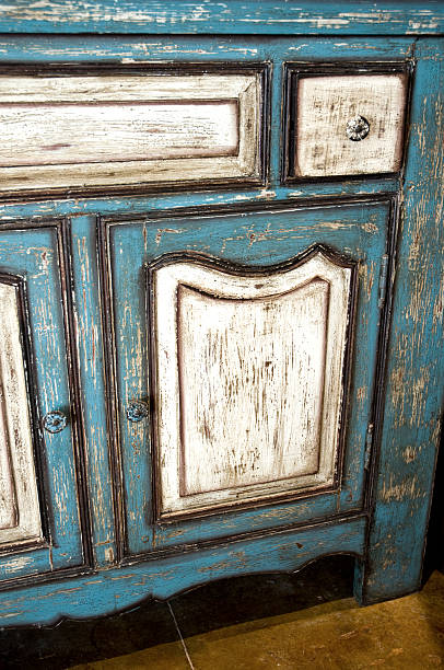 istock Antique Weathered Dresser Or Cabinet 98235356