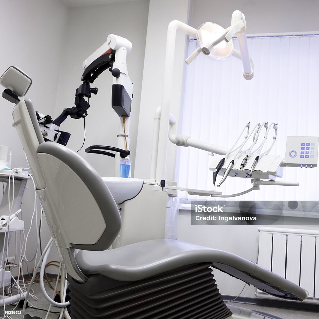 Zahnarzt Büro - Lizenzfrei Ausrüstung und Geräte Stock-Foto