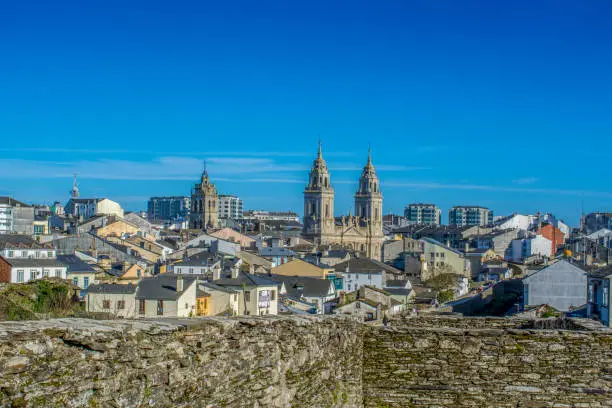 Photo of Cathedral towers  of Lugo