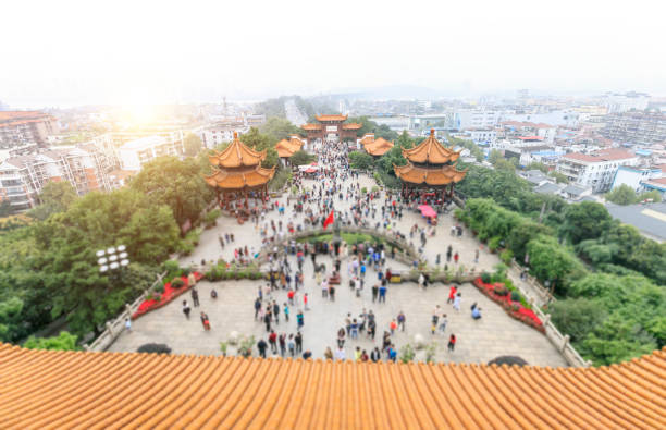 Yellow Crane Tower, a famous ancient Chinese Pavilion