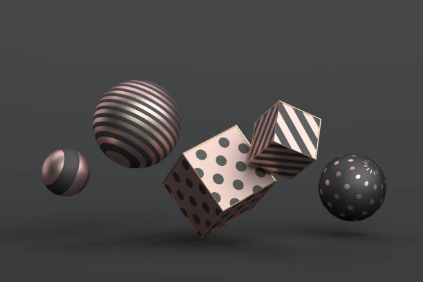 istock Abstract 3D Rendering of Geometric Shapes 982372994
