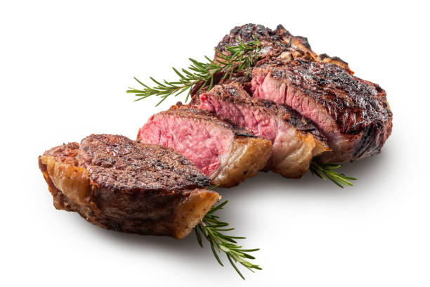 istock Sliced T-bone steak with rosemary 982377656