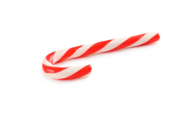 istock Christmas candy can isolated on a white 982382512