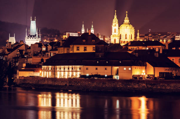 istock Lesser town bridge tower, Strahov monastery, St. Nicholas Church 982382736