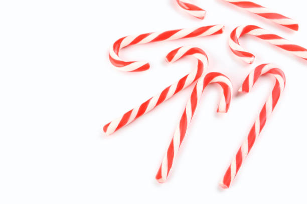 istock Christmas candy can isolated on a white 982382846