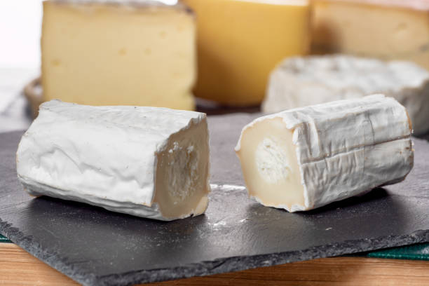 istock different french cheeses on a slate plate 982382872