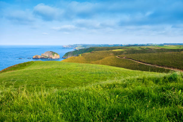 The road to Cabo de Penas, Asturias