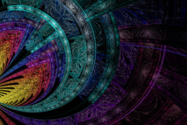 istock abstract fractal background. color fireworks. Abstract painting multicolor texture. motion holiday background. Modern multicolor futuristic dynamic pattern. Fractal artwork for creative graphic design 982423378