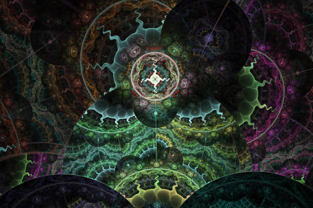 istock abstract fractal background. color fireworks. Abstract painting multicolor texture. motion holiday background. Modern multicolor futuristic dynamic pattern. Fractal artwork for creative graphic design 982423416