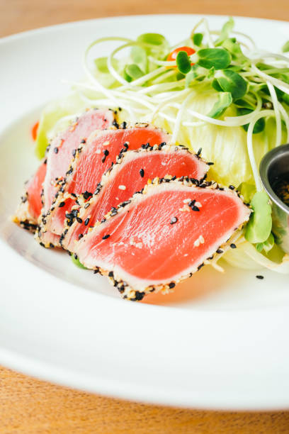 istock High Angle View Of Salad In Plate On Table 982426062