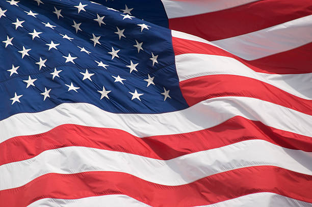 stelle e strisce - american flag foto e immagini stock