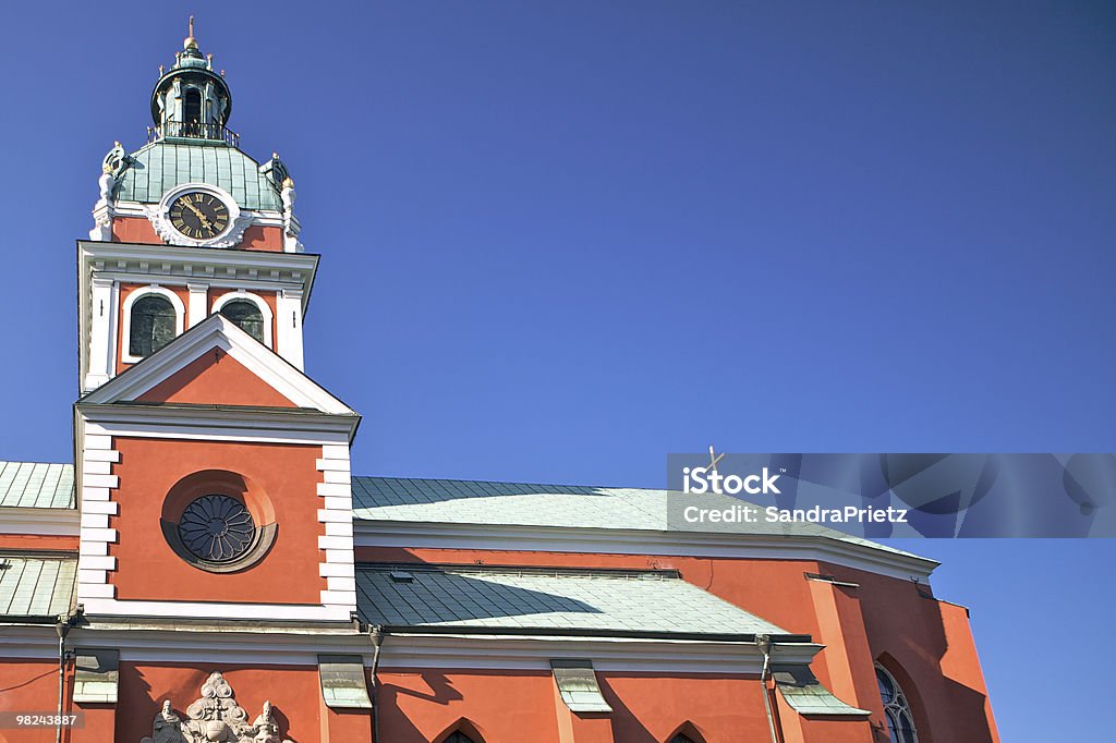 Jacobs Red Church  Architecture Stock Photo