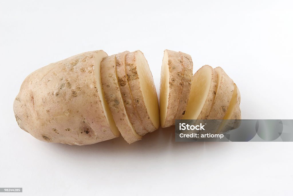 Raw sliced potato  Agriculture Stock Photo