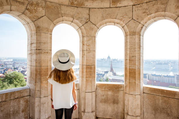istock Woman traveling in Budapest 982445034