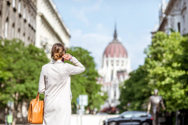 istock Woman traveling in Budapest 982448698