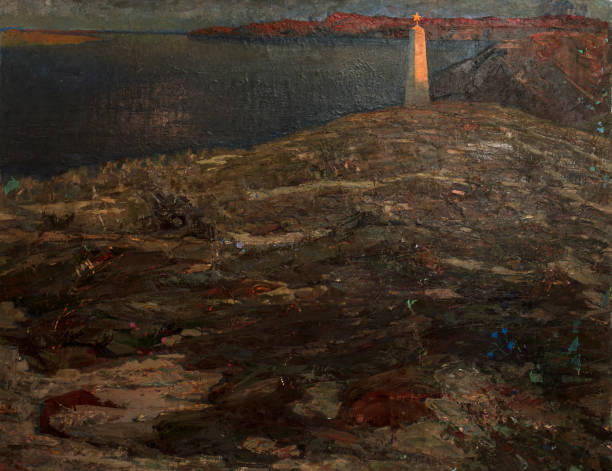 istock landscape, oil painting, battle, war 982449346