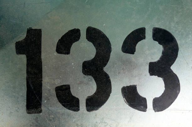 istock Written Wording in Distressed State Typography Found Number 133 982501058