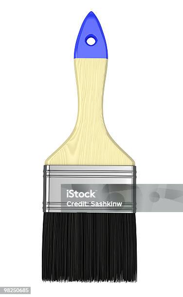 Paint Brush Stock Photo - Download Image Now - Blue, Color Image, Cut Out