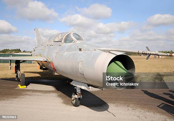 Old Jetfighter Stock Photo - Download Image Now - Abandoned, Air Force, Air Vehicle