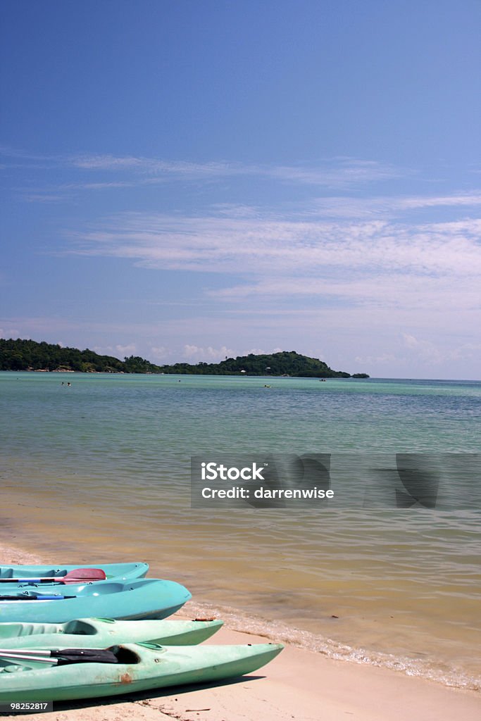 kayak  Beach Stock Photo