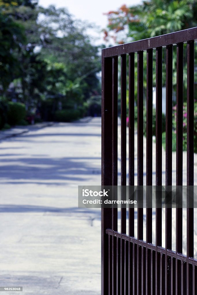 Residential Street  Color Image Stock Photo