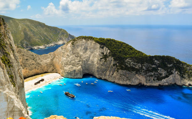 istock Shipwreck Bay, Zakynthos Island, Greece. 982535270