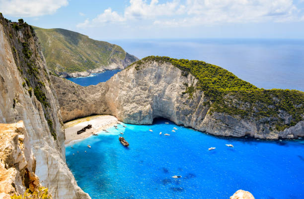 istock Shipwreck Bay, Zakynthos Island, Greece. 982543160