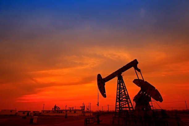 istock The oil pump, industrial equipment 982551296
