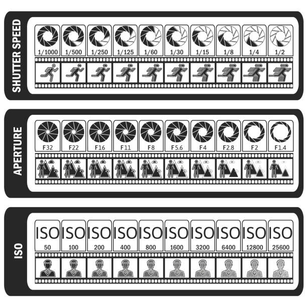 DSLR/mirrorless Photography Cheat Sheets Credit Card Size Reference