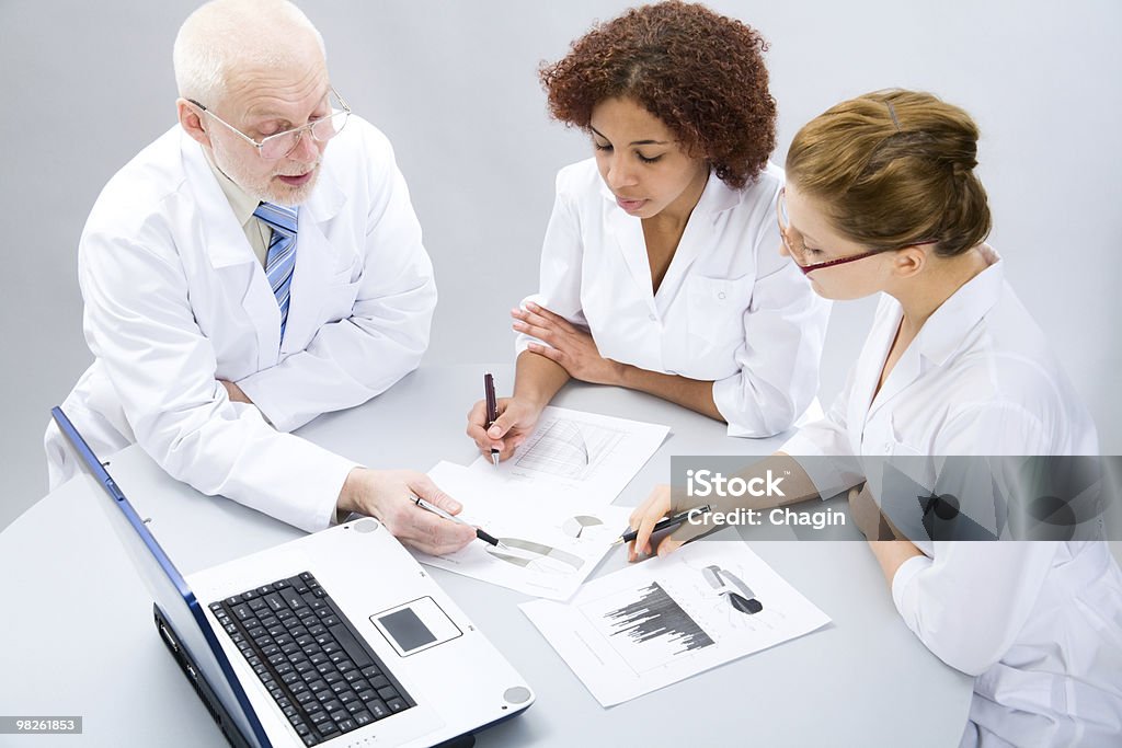 Groupe de médecins en formation - Photo de Activité libre de droits