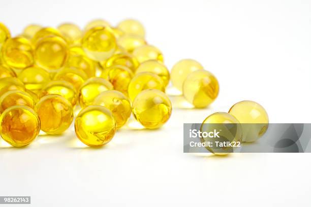 Gel Capsule Vitamins And Minerals Stock Photo - Download Image Now - Capsule - Medicine, Cod Liver Oil, Color Image