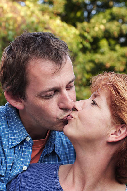 istock Happy couple kissing 98265377