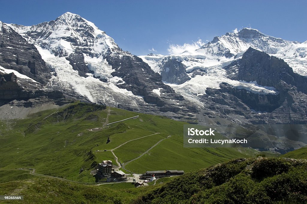 Berner Alpen - Foto stock royalty-free di Monte Eiger