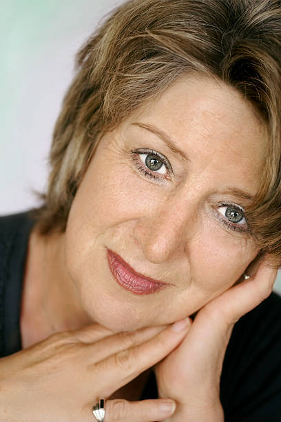 istock Senior woman portrait 98265488