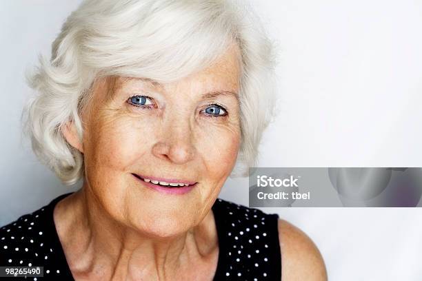 Senior Woman Portrait Stock Photo - Download Image Now - Senior Adult, Portrait, Senior Women
