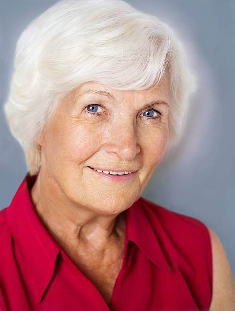 istock Senior woman portrait 98265573