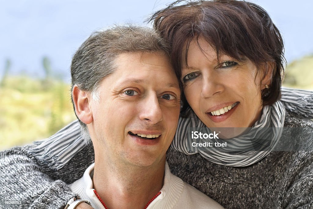 Happy mature couple  40-44 Years Stock Photo