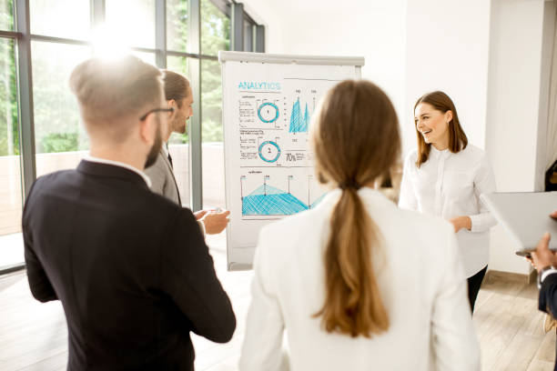 istock Business people during a conference at the office 982696278