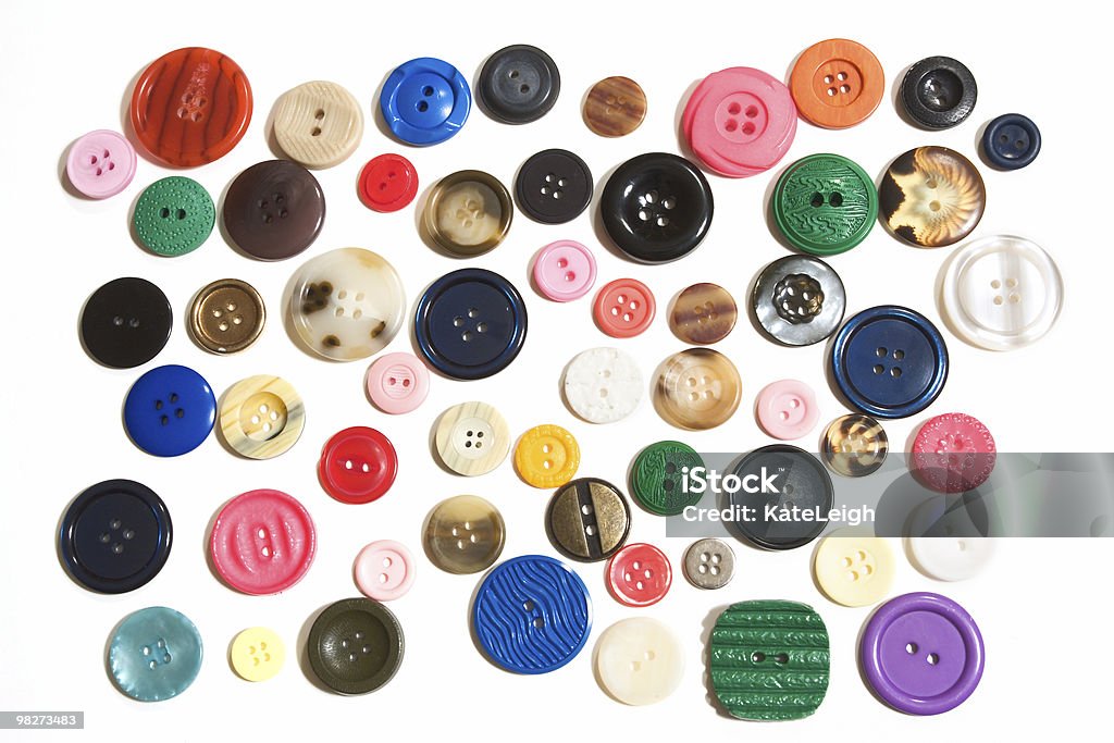 Button Array  Arrangement Stock Photo