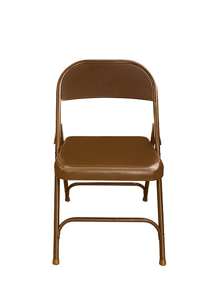 Isolated Folding Chair (clipping path)  folding chair stock pictures, royalty-free photos & images